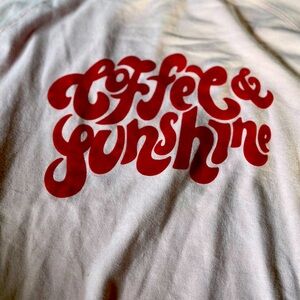 Pink Coffee & Sunshine Sweatshirt